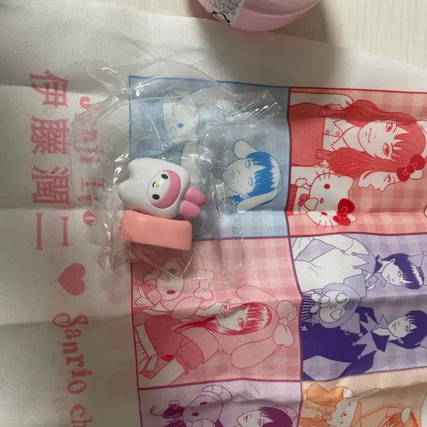 [BUNJANG] Junji Ito x Sanrio Collaboration Eco Bag & Gacha Figure Bundle / 이토준지 산리오에코백  가챠 컬러 일괄  +산리오 굿즈들 일괄 혜자처분