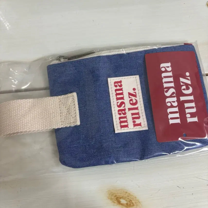 [BUNJANG] Masmarules Pouch Denim (Sealed) / 미개봉 새상품 마스마룰즈 파우치 데님
