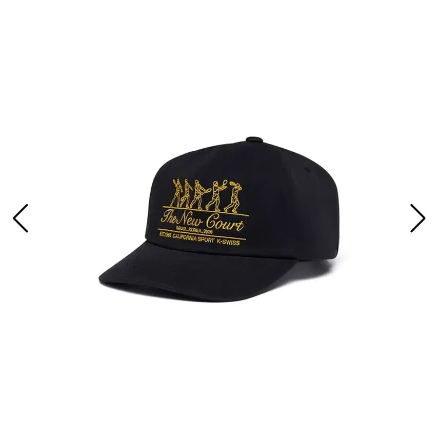[BUNJANG] Anonim Anonym A x K SWISS The New Court Cap - Black / 아노니모아노니마 모자
