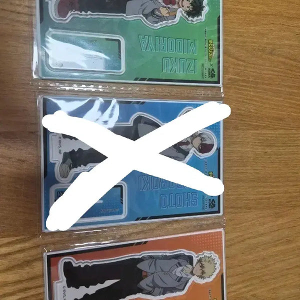 [BUNJANG] My Hero Academia Kurakura Acrylic Stand Bundle (Izuku Midoriya, Katsuki Bakugo) / 나히아 쿠라스시 아크릴일괄 (미도리야, 바쿠고)