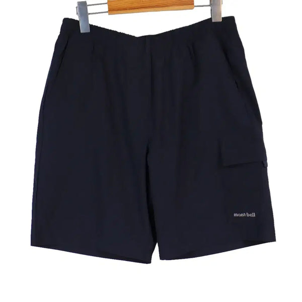 [BUNJANG] Montbell Navy Cargo Shorts L (76) Outdoor Pants / mont-bell 몽벨 카고 반바지 L 76 네이비 아웃도어 팬츠