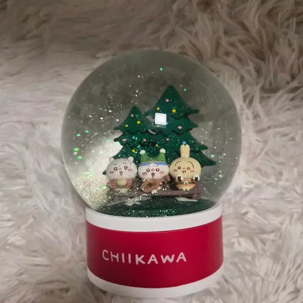 [BUNJANG] Chiikawa Christmas Kuji Snow Globe / 치이카와 스노우볼(무배)