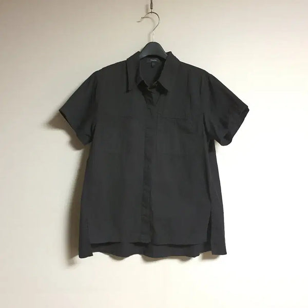 [BUNJANG] Theory Cotton Shirt Size P / 띠어리 theory 코튼 셔츠 p 사이즈 정품