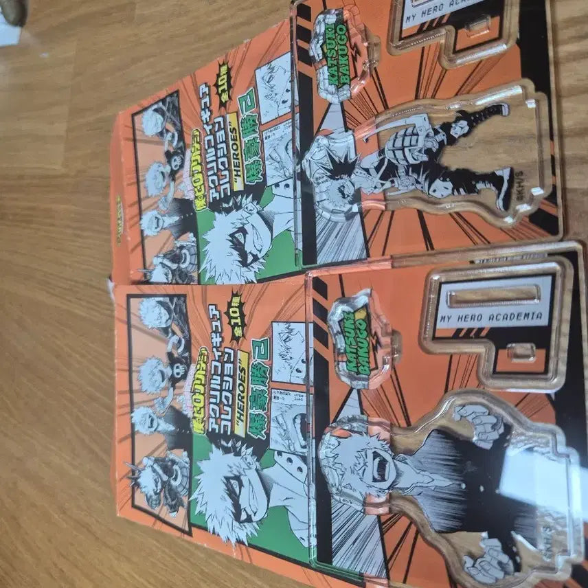 [BUNJANG] My Hero Academia Bakugo Jump Shop Acrylic Standee Bundle Set / 나히아 바쿠고 점프샵 아크릴 일괄