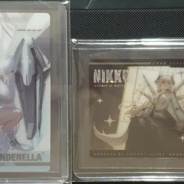 [BUNJANG] Nikke Metal Card Set - Crown & Cinderella / 니케 메탈카드 크라운, 신데렐라 일괄 판매
