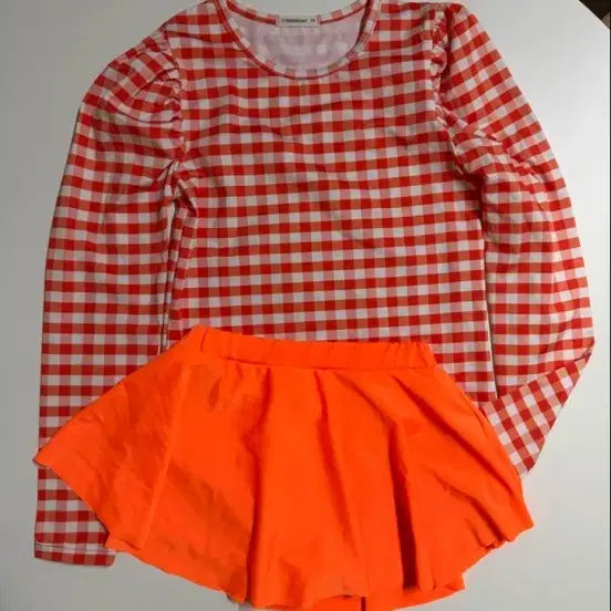 [BUNJANG] Girls Rash Guard Swimsuit (Size 15) / 키즈래쉬가드 아기수영복 여아래쉬가드 아동래쉬가드 15호
