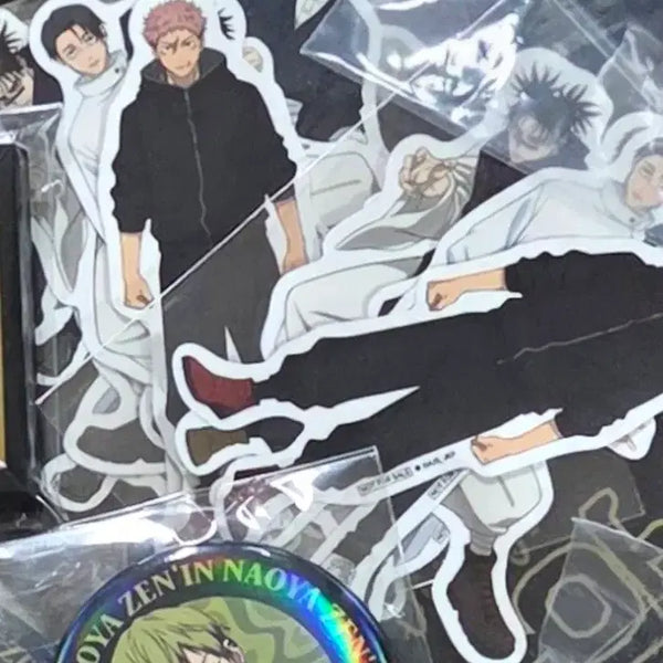 [BUNJANG] Fanbase Naoya Badge + Sticker Set / 팬베이스 나오야 뱃지+스티커세트