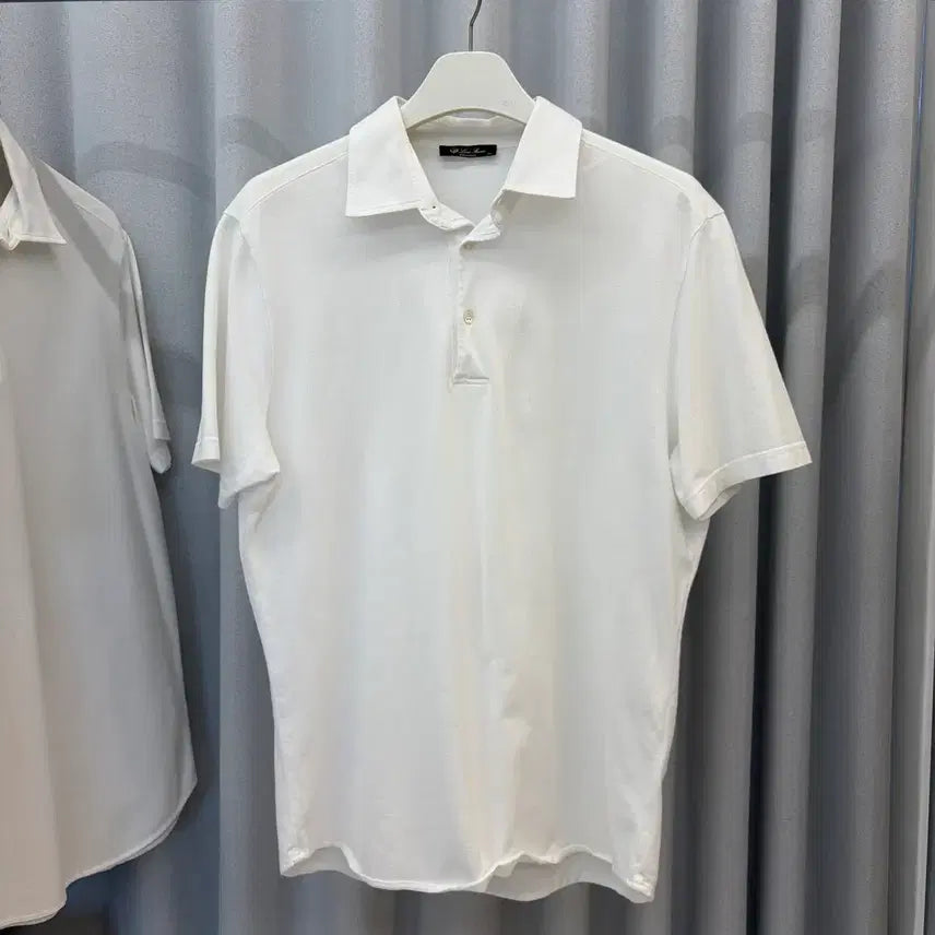 [BUNJANG] Loro Piana Cotton Polo T-Shirt / [정품] 로로피아나 코튼 폴로 카라티셔츠