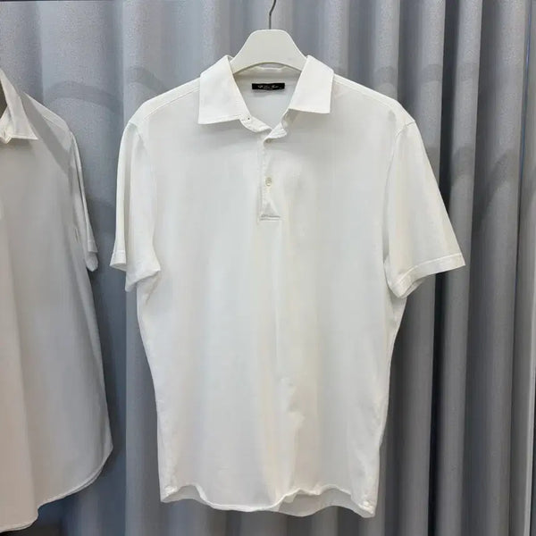 [BUNJANG] Loro Piana Cotton Polo T-Shirt / [정품] 로로피아나 코튼 폴로 카라티셔츠