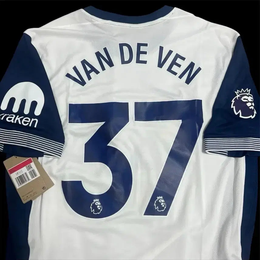 [BUNJANG] Tottenham Hotspur 24-25 Home Van de Ven League Full-Marking Jersey (Size L) / L) 24-25 토트넘 홈 반더벤 유니폼 리그 풀마킹