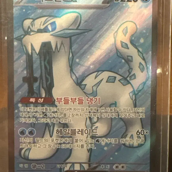 [BUNJANG] Pokemon Card Paoxen EX SR / [포켓몬카드 한판]파오젠EX sr