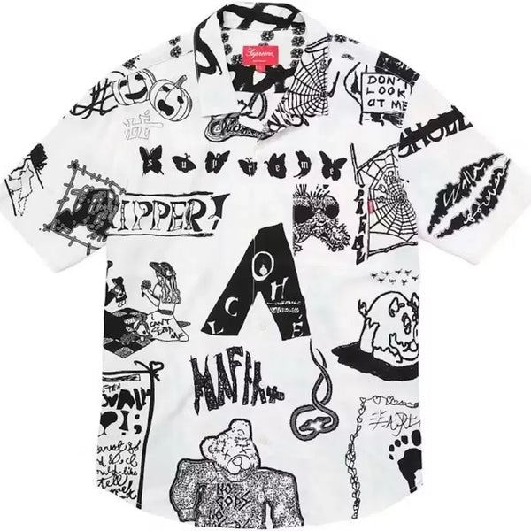 [BUNJANG] Supreme 17SS Dream Rayon Shirt White / [L] 슈프림 17SS 드림 레이온 셔츠 화이트