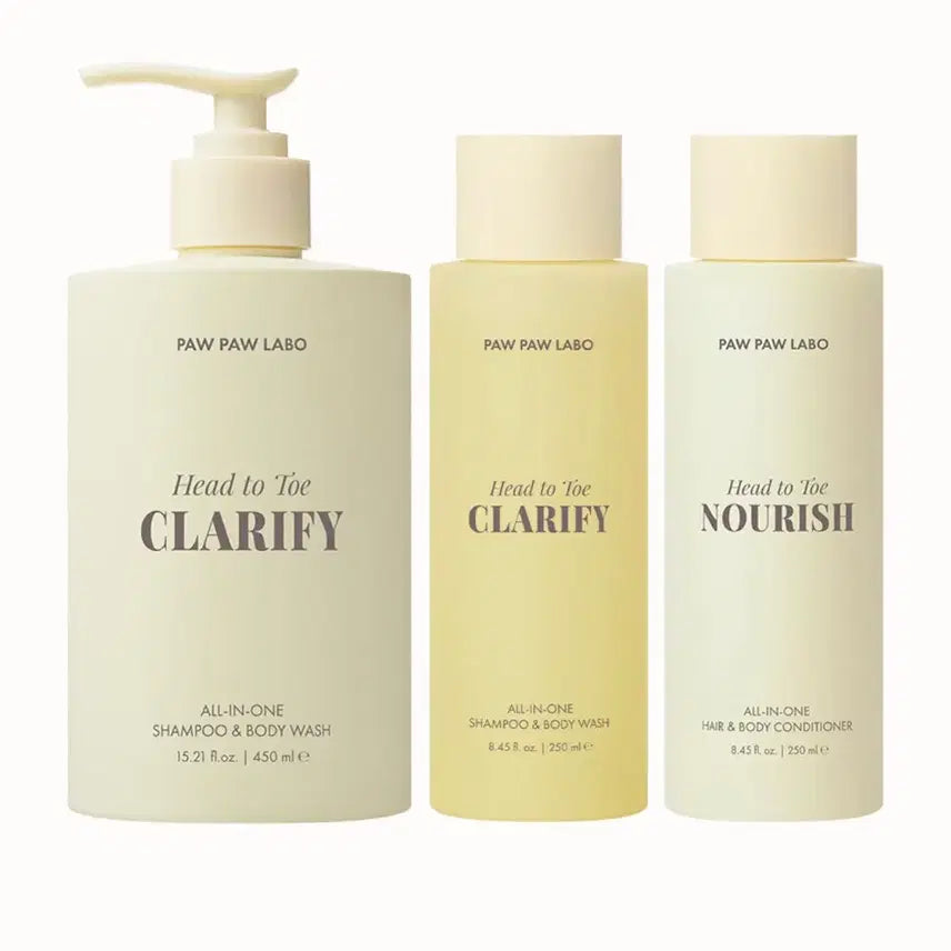 [BUNJANG] Popo Labo All-in-One Duo Shampoo & Conditioner Set / 새상품) 포포라보 올인원 듀오 샴푸
