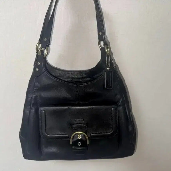 [BUNJANG] Coach Soho Buckle Shoulder Bag (Black) / 코치 버클 소호 숄더백 (블랙)