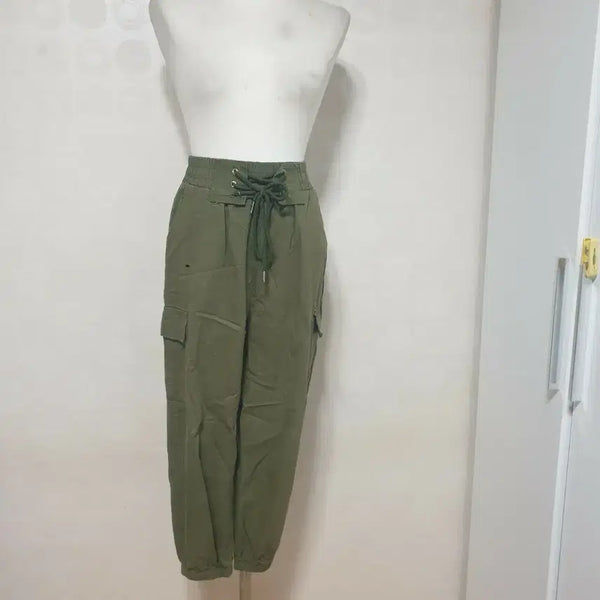 [BUNJANG] Khaki Cargo Pants 55 / 여름바지55 카키바지55 카고바지55 조커팬츠55