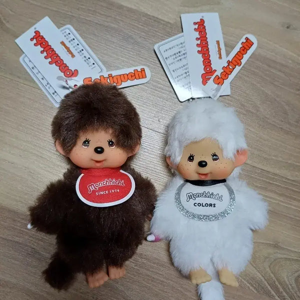 [BUNJANG] Monchhichi Plush Keychain / 몬치치 인형 몬치치 키링