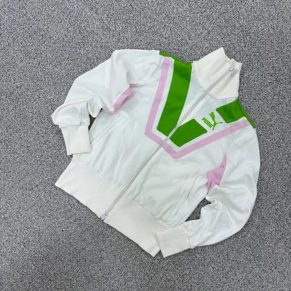 [BUNJANG] Puma Zip-Up Track Top Jersey Jacket / S 푸마 집업 트랙탑 저지 자켓 0727J2