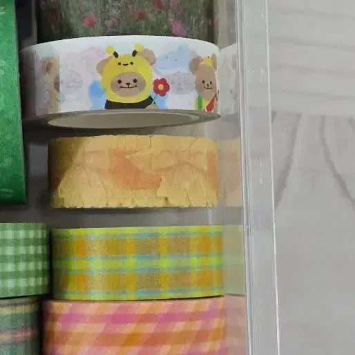 [BUNJANG] Daiso Masking Tape Bundle Set / 다꾸처분) 다이소 마테 일괄판매+힙웅 체크마테