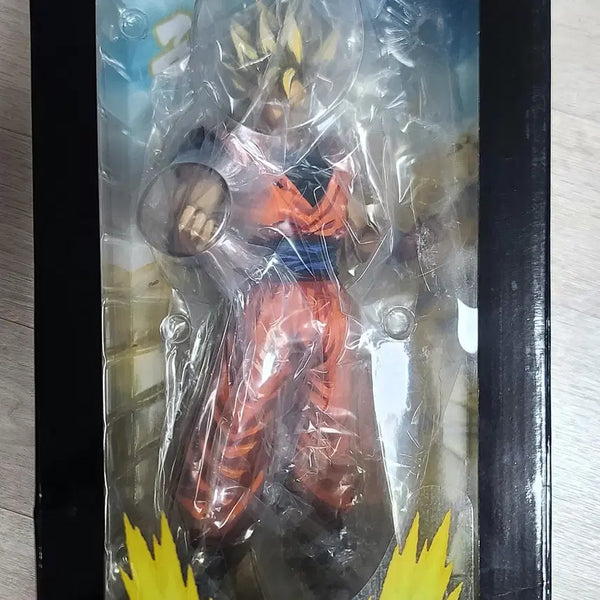 [BUNJANG] Grandista Super Saiyan Son Goku Manga Version Figure (Opened) / (택포)그란디스타 슈퍼사이어인 손오공 망가버전 개봉품 팝니다