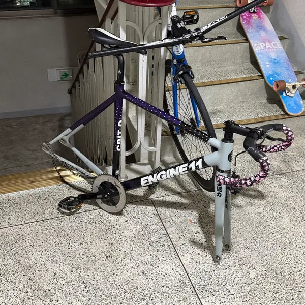 [BUNJANG] Eggplant Bancha Bicycle Frame Parts / 에그플랜트 반차 갸갸갸갸급처