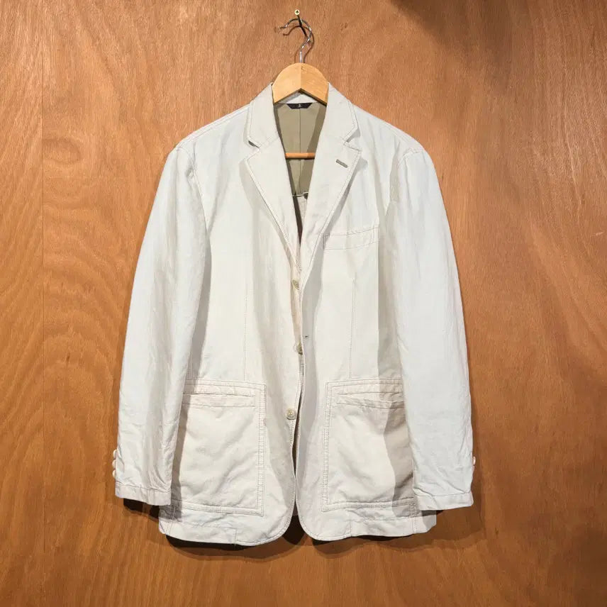 [BUNJANG] Lanvin Collection Japan Linen 3B Tailored Jacket L / LANVIN 랑방 컬렉션 재팬 린넨 3B 테일러드 자켓 L