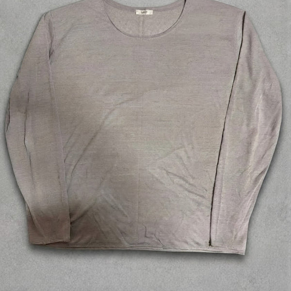 [BUNJANG] Elmood Frank Linen Long Sleeve Violet Gray / [48] 엘무드 프랭크 린넨 롱슬리브 바이올렛 그레이