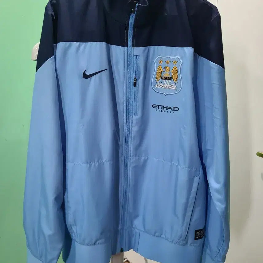 [BUNJANG] Nike Manchester City Player Issued Track Jacket - Large (105) / 나이키 맨시티 선수지급용 트랙자켓