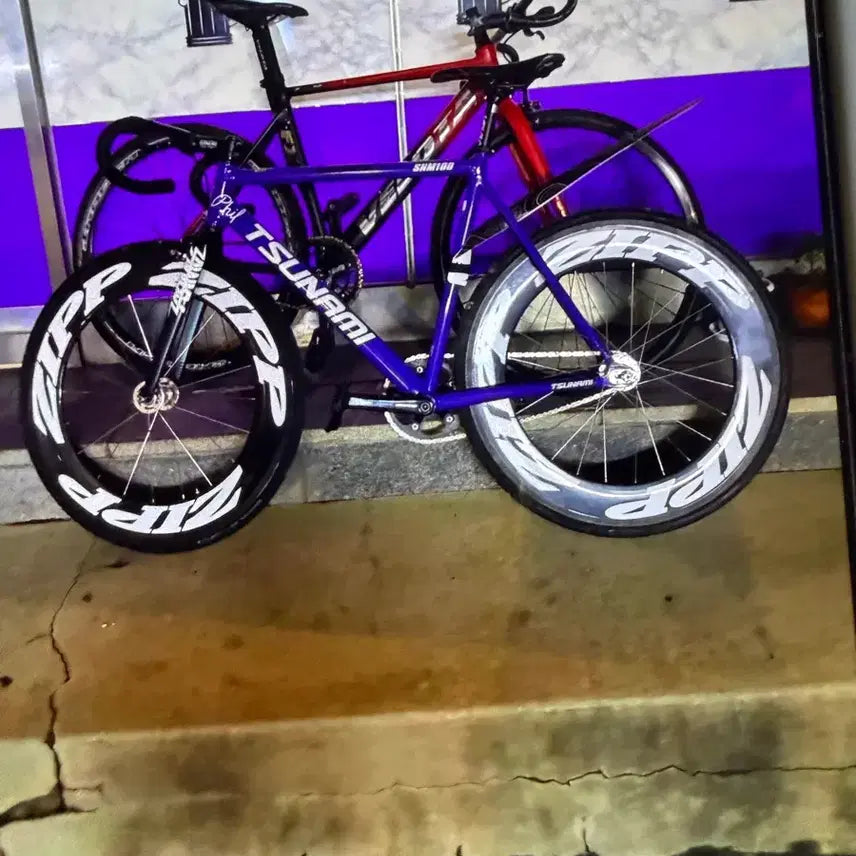 [BUNJANG] Purple Tsunami Pixie Bicycle 88mm Carbon Wheelset / 보라색 쓰나미(팔리면 내려요) 네고 가능