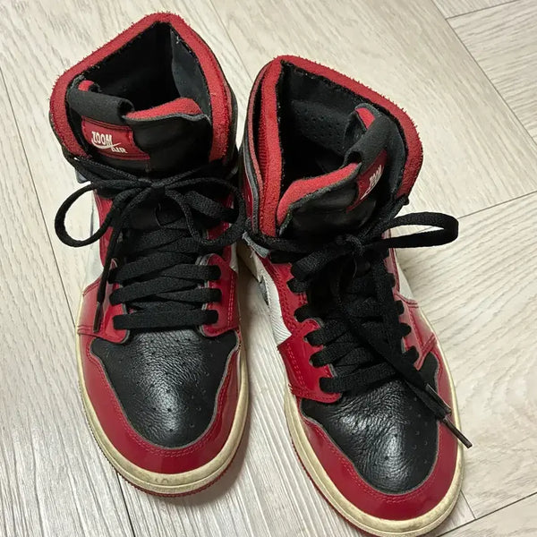 [BUNJANG] Air Jordan 1 Zoom Air Comfort Gym Red Black / (W) 조던 1 줌 에어 컴포트 짐레드 블랙
