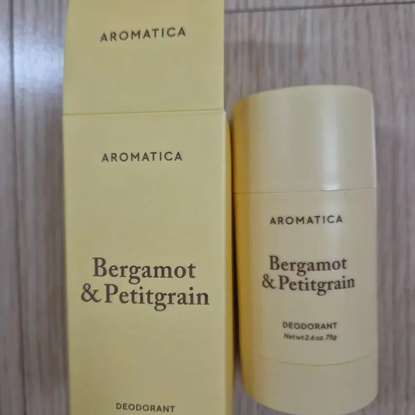[BUNJANG] Aromatica Bergamot & Petitgrain Deodorant 75g / 아로마티카 데오드란트