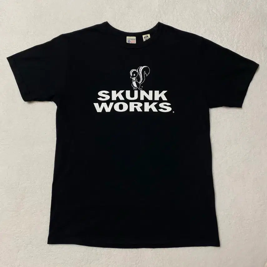 [BUNJANG] Buzz Rickson Skunk Works Collaboration T-Shirt (L) / (L) 버즈릭슨 스컹크 웍스 콜라보 티셔츠