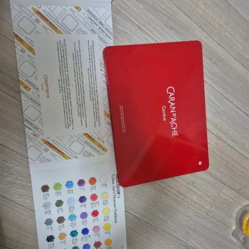 [BUNJANG] Caran d'Ache Neocolor I 40-Color Crayon Set / 까렌다쉬 카란다쉬 네오컬러 크레파스 1  40색
