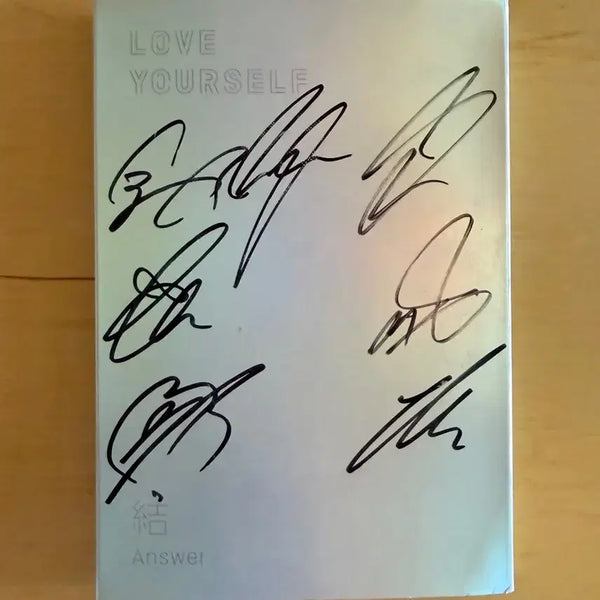 [BUNJANG] BTS LOVE YOURSELF Answer Album Signed Album / [빠른배송]BTS LOVE YOURSELF Answer 앨범 친필 싸인 앨범