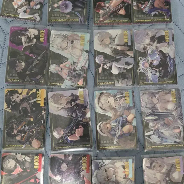 [BUNJANG] NIKKE Card Dass Metal Card Series 4 16 Types Bundle Set / 니케 카드다스 메탈카드 4탄 16종 일괄