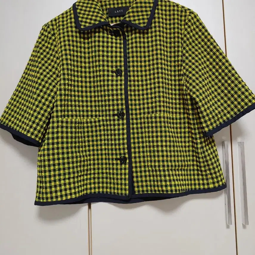 [BUNJANG] LATT Seersucker Shirt Jacket / 한섬 래트(LATT) 75만 시어서커셔츠자켓 23년