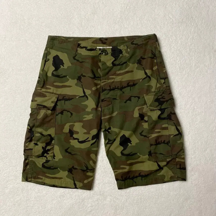 [BUNJANG] The Real McCoy's ERDL Military Cargo Shorts / (M) 리얼맥코이 ERDL 밀리터리 카고 쇼츠