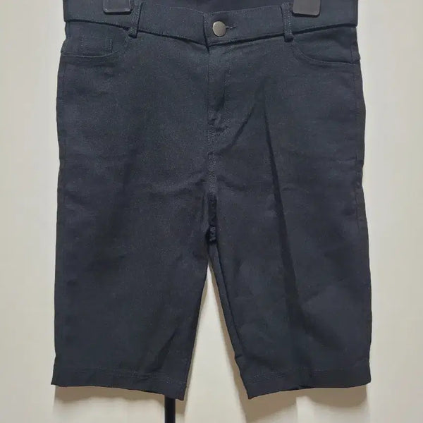 [BUNJANG] Women's Black Spandex Shorts Size 28 / 여성 블랙 스판 반바지 28