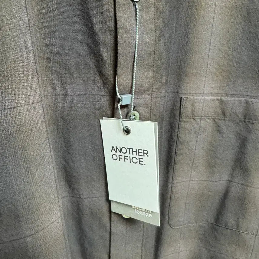 [BUNJANG] Another Office Relaxed Ombre Brown Shirt (Size 1) / 어나더오피스 - 릴렉스 옴브레 브라운 셔츠 (사이즈 1)