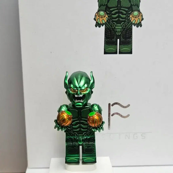 [BUNJANG] Custom Filings Green Goblin LEGO Minifigure / 레고 커스텀 필링스 그린고블린