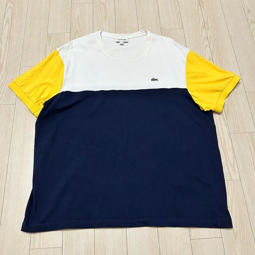 [BUNJANG] Lacoste Round Neck T-Shirt 3XL / 라코스테 반팔티 라운드 3xl 120