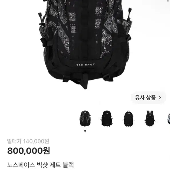 [BUNJANG] The North Face Bigshot Backpack Jet Black / 노스페이스 빅샷 제트블랙 백팩