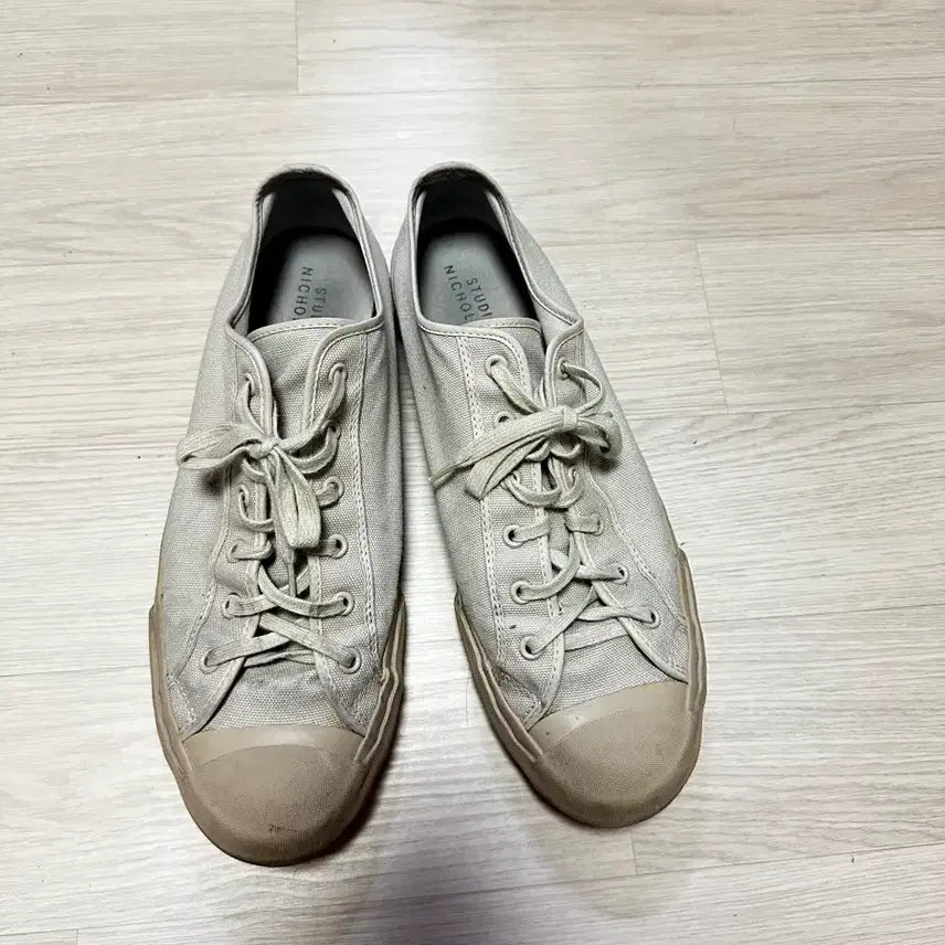 [BUNJANG] Moonstar x Studio Nicholson Merino Sneakers Dove / 문스타 x 스튜디오 니콜슨 메리노 스니커즈 도브