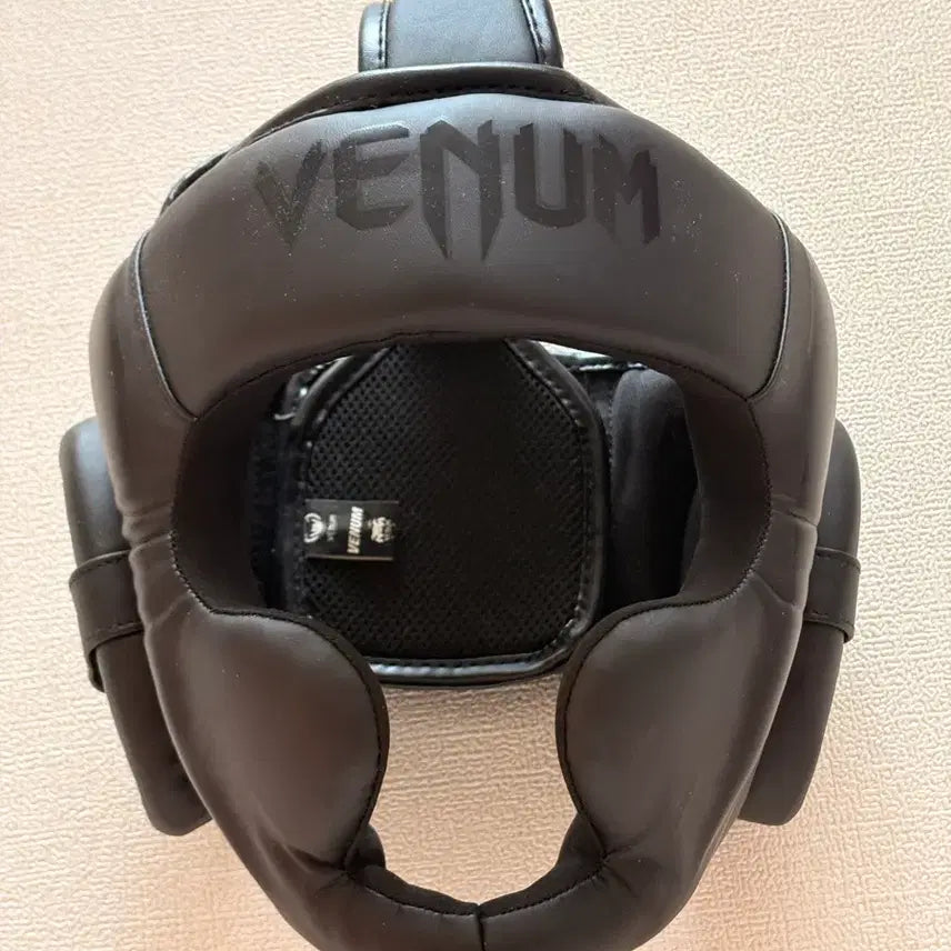 [BUNJANG] Venom Challenger 2.0 T-Bar Headgear Black / 베넘 T자형 헤드기어 챌린저 2.0 블랙