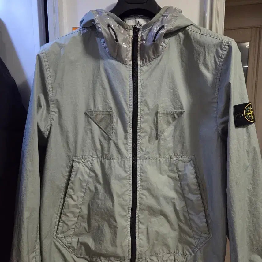 [BUNJANG] Stone Island Membrana 3L TC Hooded Jacket Sky Blue M / [매장판] 스톤아일랜드 멤브라나 3L TC 스카이블루