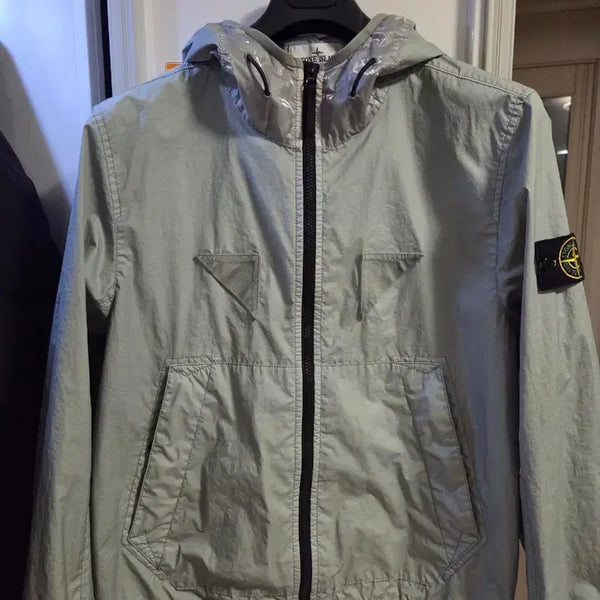 [BUNJANG] Stone Island Membrana 3L TC Hooded Jacket Sky Blue M / [매장판] 스톤아일랜드 멤브라나 3L TC 스카이블루