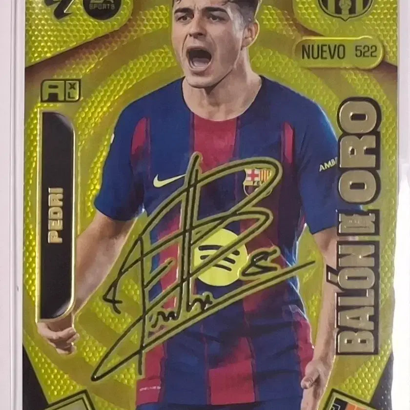 [BUNJANG] Panini 25/26 La Liga Pedri Autograph Card Barcelona / [파니니] 25/26 라리가 페드리 싸인 카드 바르셀로나