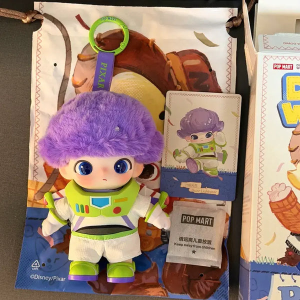 [BUNJANG] Pop Mart Dimoo World x Pixar Series Figure Keychain Secret (Buzz) S+ Grade New / [정품]팝마트 디무 월드 x 픽사 시리즈 인형 키링 시크릿(버즈)외형 S+급 새상품