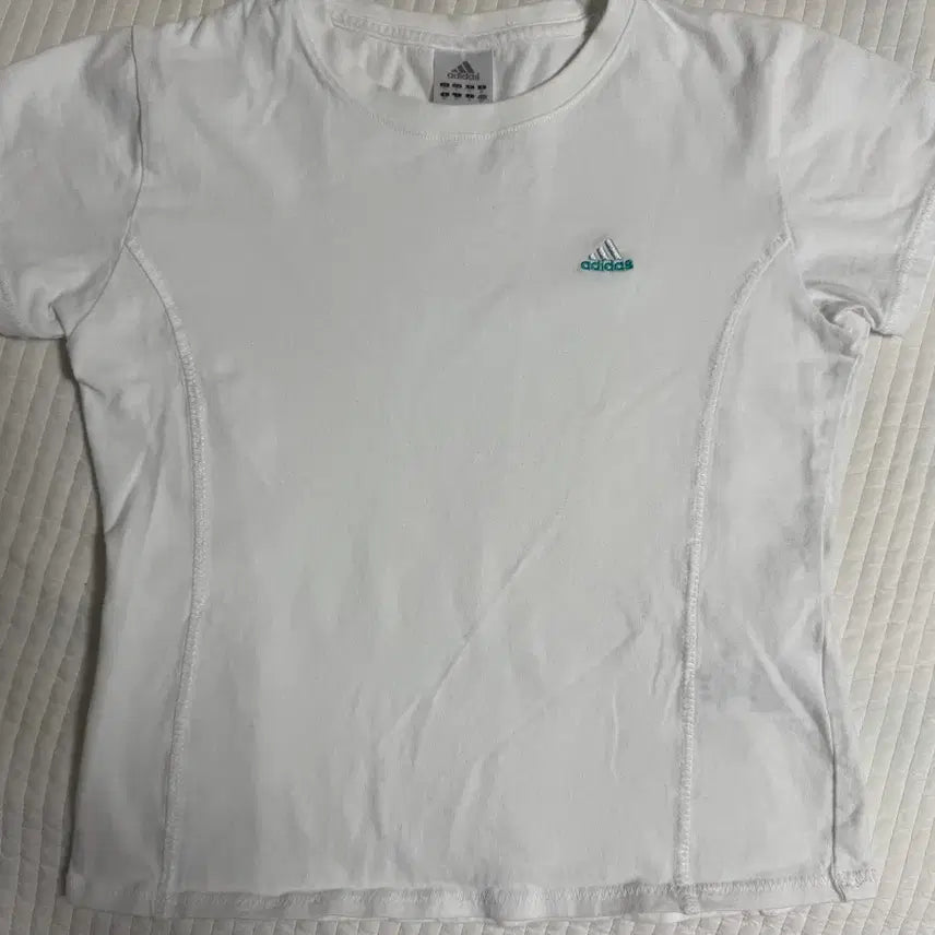 [BUNJANG] Vintage Adidas Short Sleeve T-Shirt White / 빈티지 아디다스 반팔티 화이트