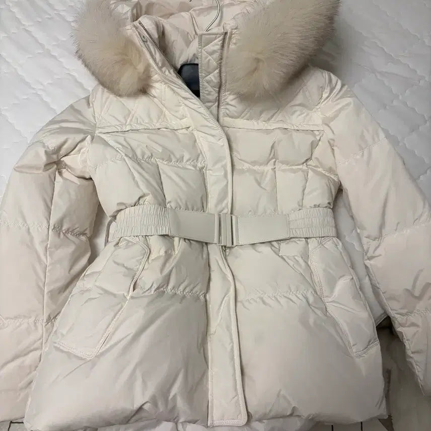 [BUNJANG] Egoist York Diamond White Padded Jacket Size 66 / 에고이스트 패딩 요크다이아 화이트 66