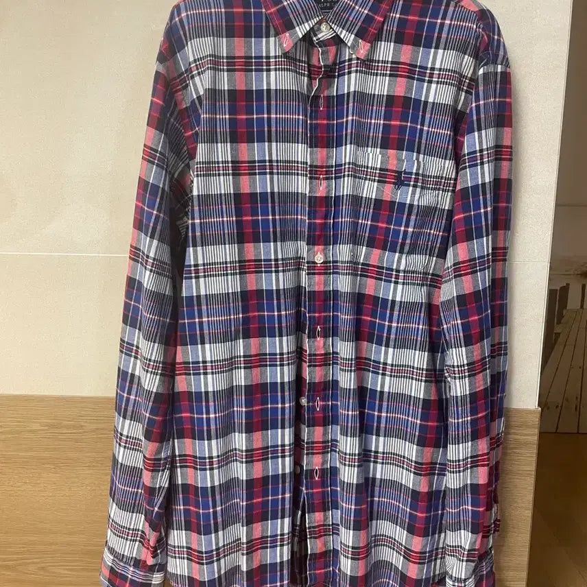 [BUNJANG] Polo Ralph Lauren Madras Shirt Classic L / 폴로 랄프로렌 마드라스 셔츠 클래식 L